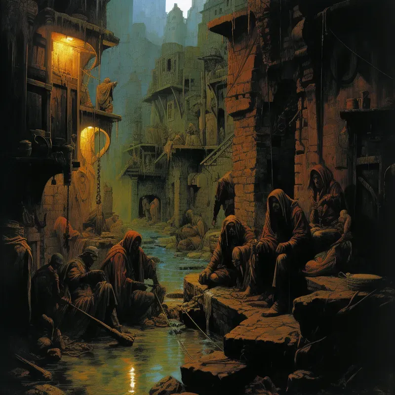 Tik Tok Dark Fantasy Aesthetics Midjourney Prompt | PromptBase