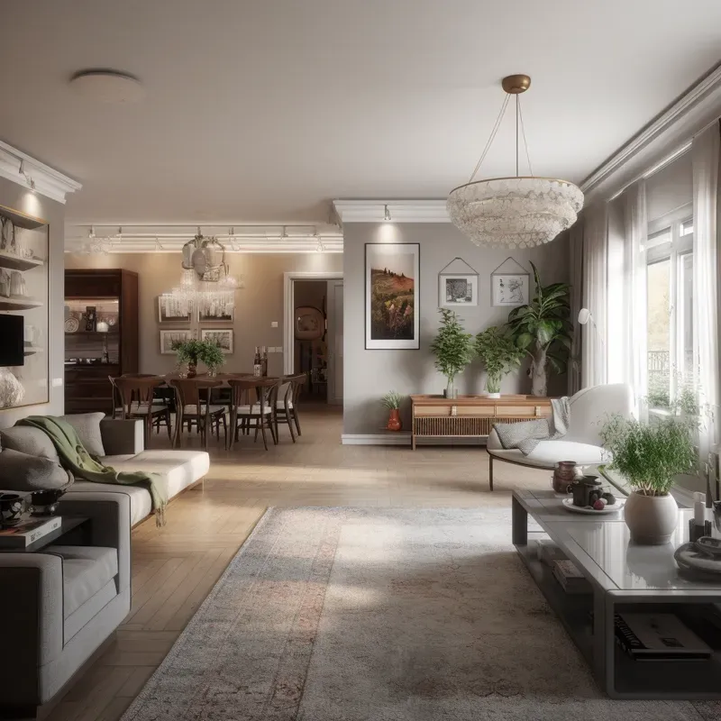 Interior Design Renderings Midjourney Prompt | PromptBase
