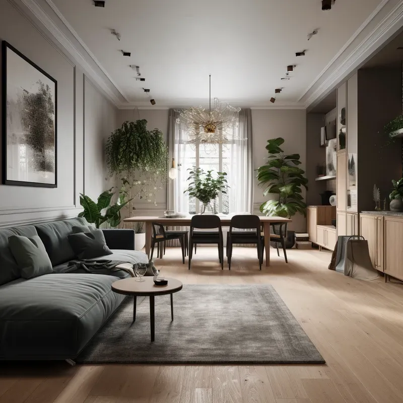 Interior Design Renderings Midjourney Prompt | PromptBase