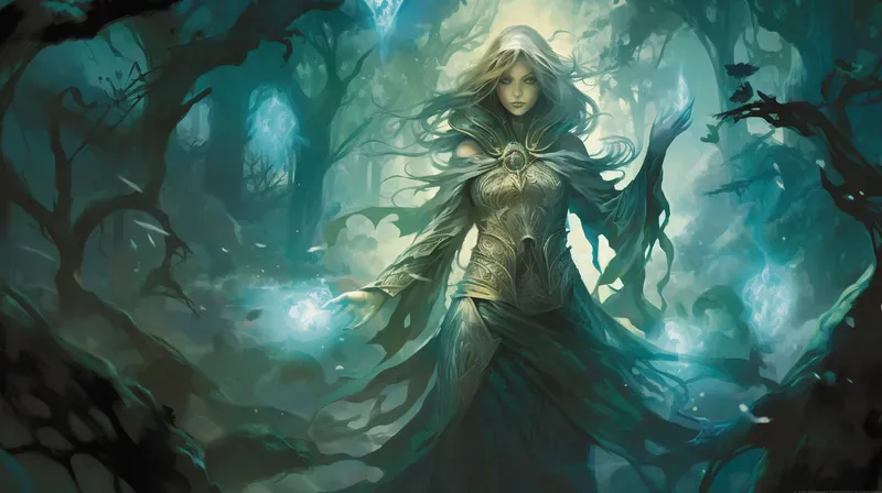 Fantasy Epic Illustrations Midjourney Prompt Promptbase