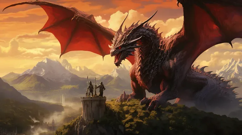 Fantasy Epic Illustrations Midjourney Prompt Promptbase