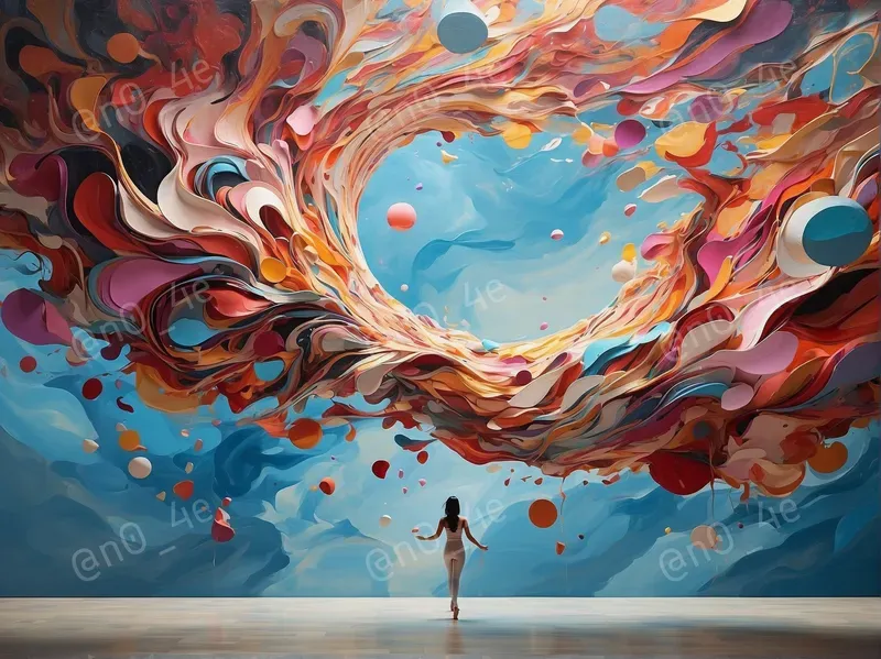 Abstractobjective Wallpaper Creating Abstract Art Wallpapers Leonardo Ai Prompt | PromptBase