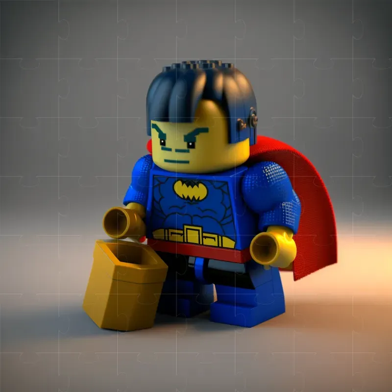 Unique Lego Characters Midjourney Prompt | PromptBase