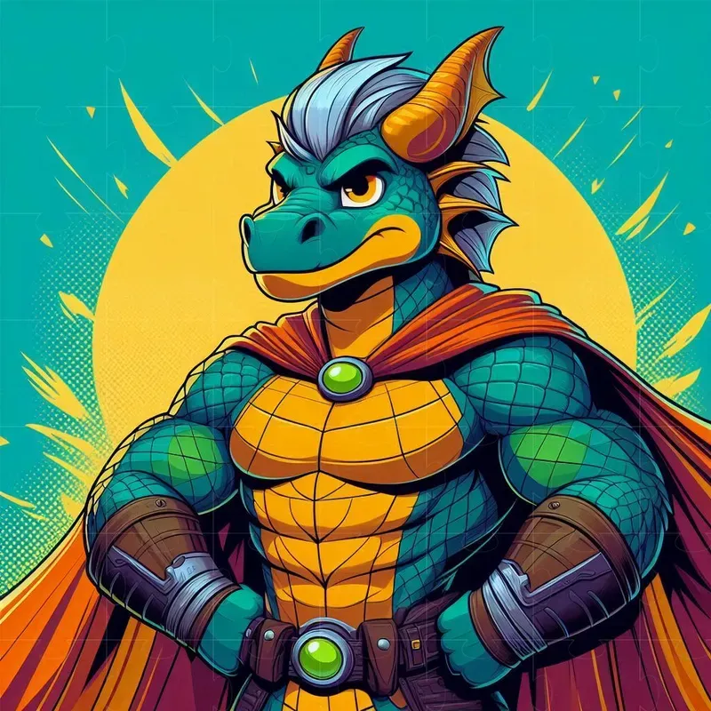Stern Character Stern Superhero Characters DALL·E Prompt | PromptBase