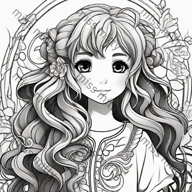 Christmas fantasy animal coloring pages leonardo ai prompt promptbase