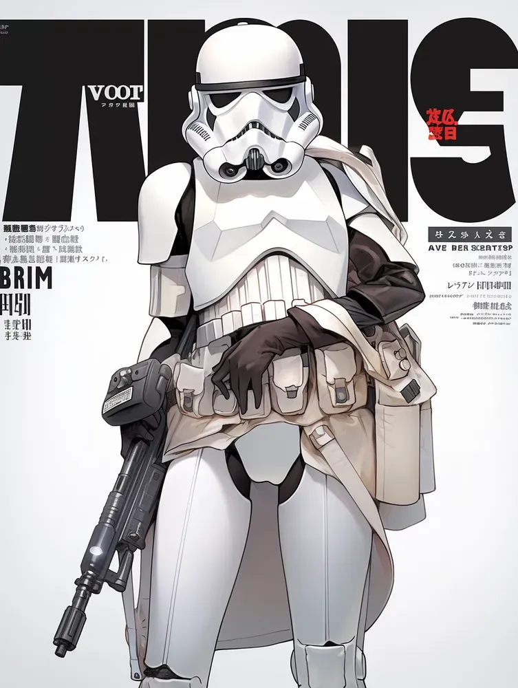 Anime Character Fashion Magazine Covers Midjourney Prompt | PromptBase