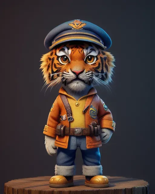 Funny Cute Animal Animation Characters Stable Diffusion Prompt | PromptBase
