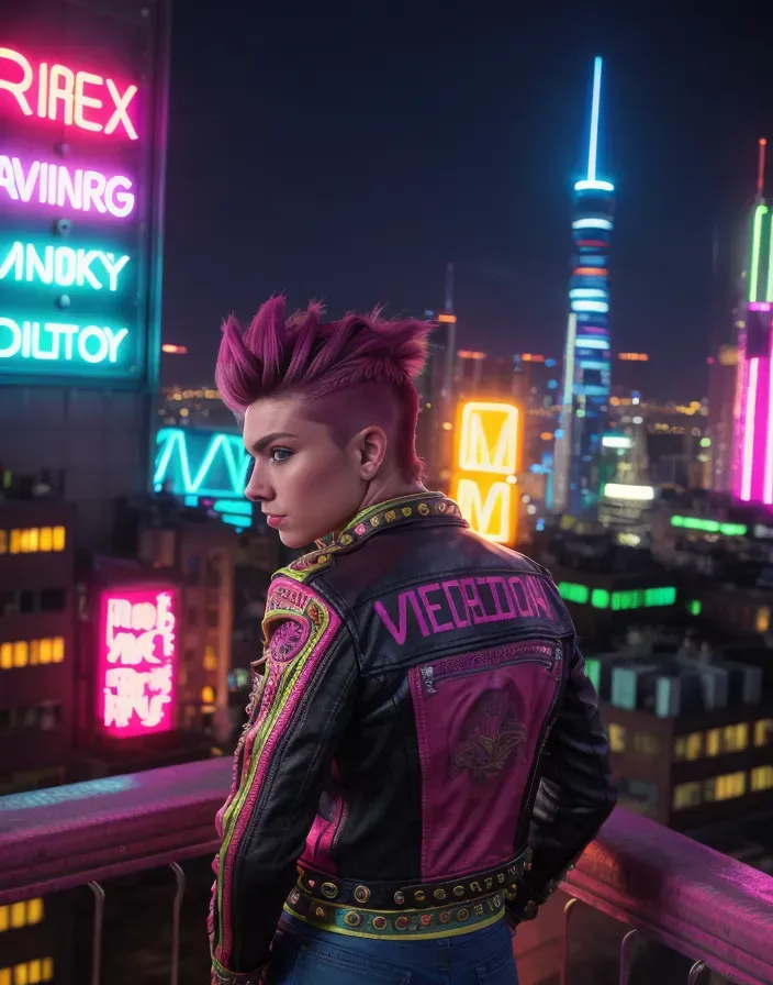 Cyberpunk Style Stable Diffusion Prompt – UPQUZQ
