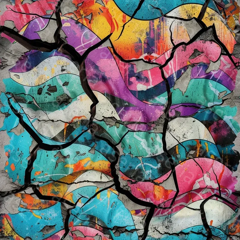 Abstract Fragmented Patterns Midjourney Prompt | PromptBase