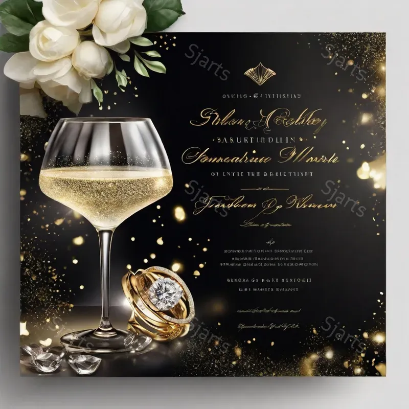 Digital Event Invitation Card Generator Leonardo Ai Prompt | PromptBase