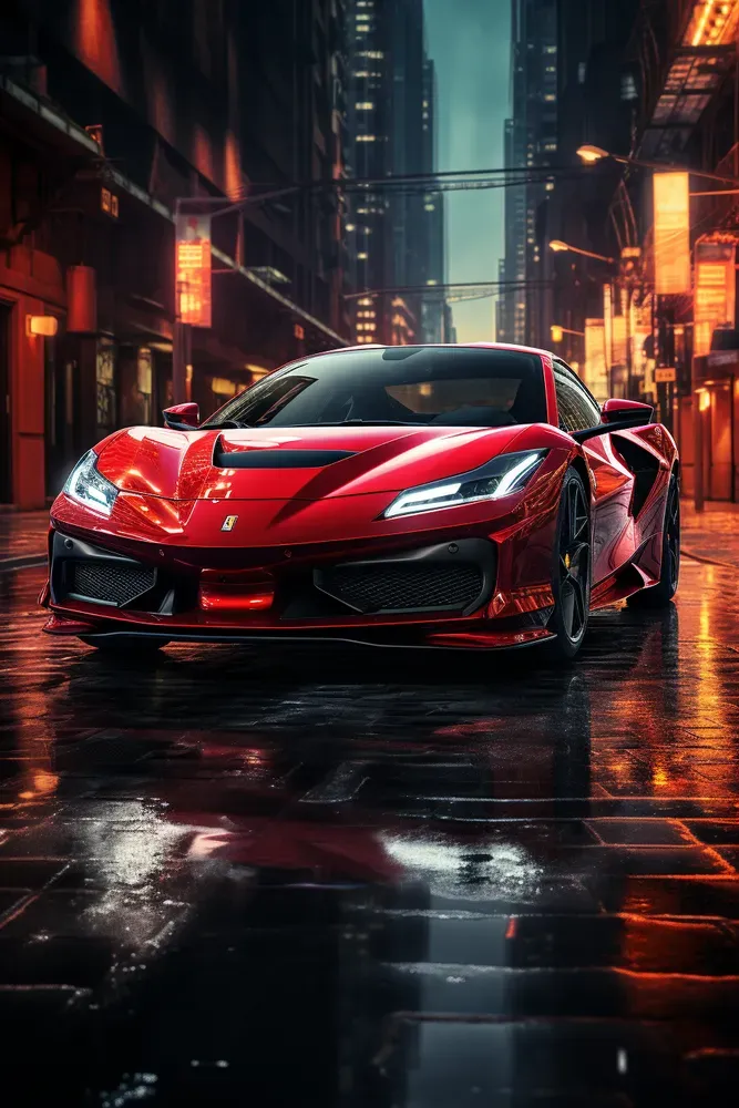 Styled Car Portraits Midjourney Prompt PromptBase