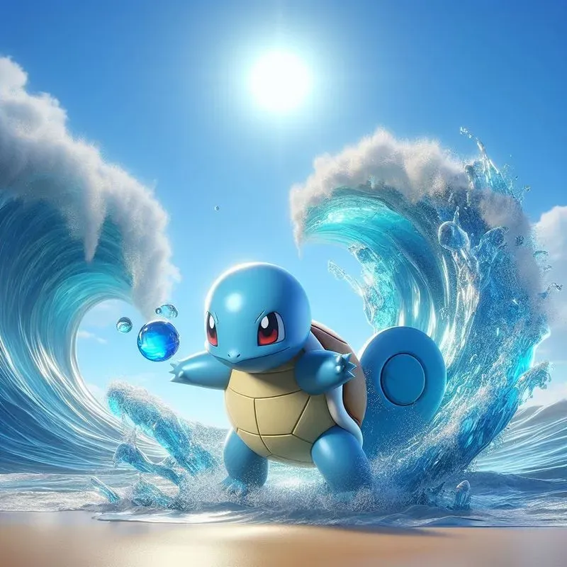 3D Cute Pokemon Characters DALL·E Prompt