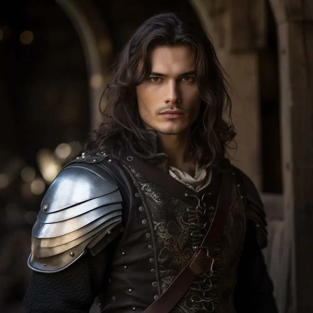 Attractive Men In Medieval Dresses Midjourney Prompt PromptBase