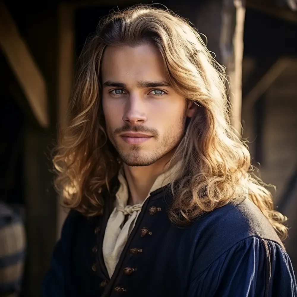 Attractive Men In Medieval Dresses Midjourney Prompt PromptBase