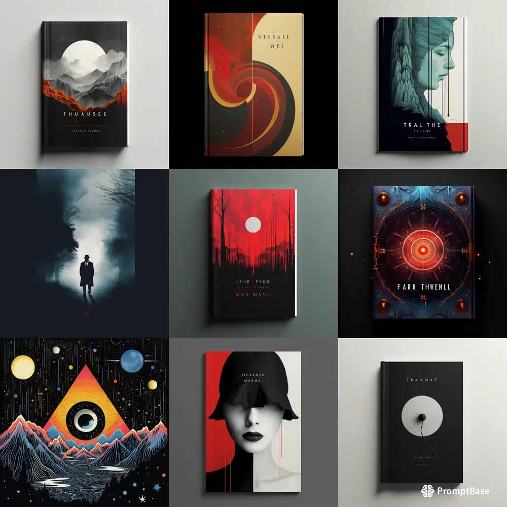The Customizable Book Covers Midjourney Prompt PromptBase