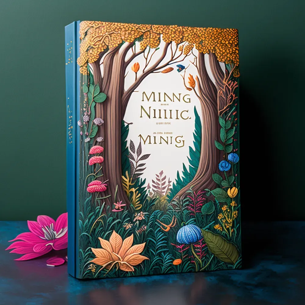 Book Cover Hand Painting Designs Midjourney Prompt | PromptBase