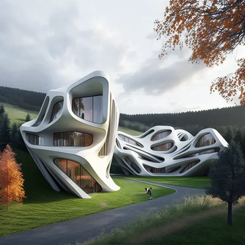Architects Futures Inspired By Zaha Hadid Midjourney Prompt PromptBase