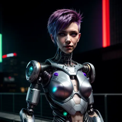 Cyberpunk Hyperdetailed Cyborgsadjusts Stable Diffusion Prompt | PromptBase