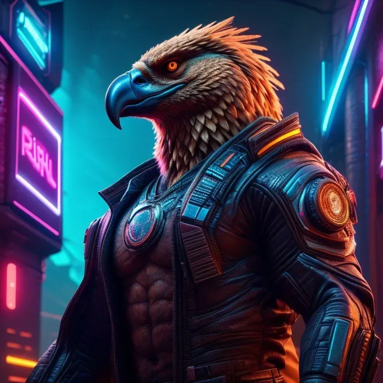 Super Cyberpunk Anthro Furry Characters Stable Diffusion Prompt ...