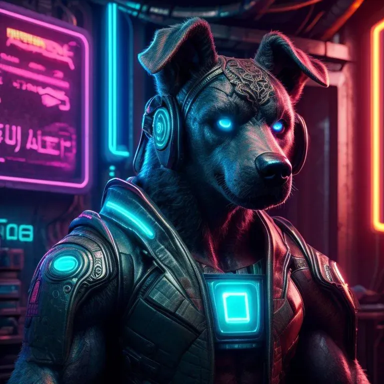 Super Cyberpunk Anthro Furry Characters Stable Diffusion Prompt ...