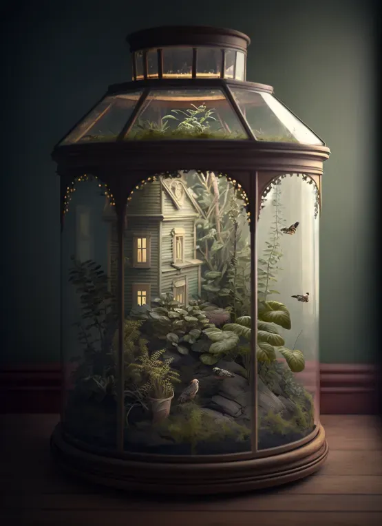 Magical Mini Terrariums Midjourney Prompt PromptBase