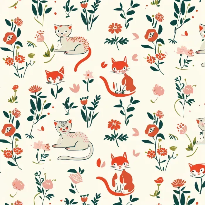Seamless Whimsy Patterns Midjourney Prompt | PromptBase