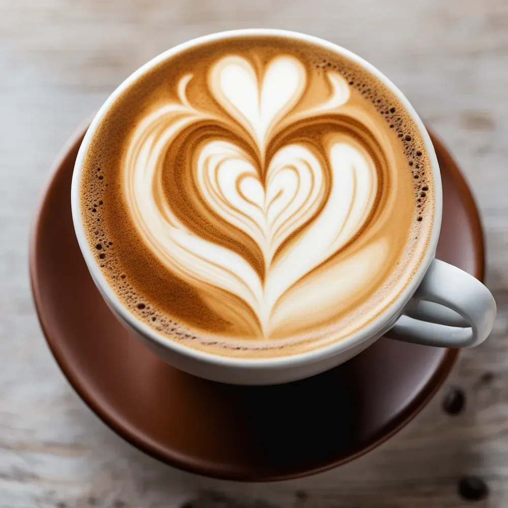 Latte Foam Art Stable Diffusion Prompt | PromptBase