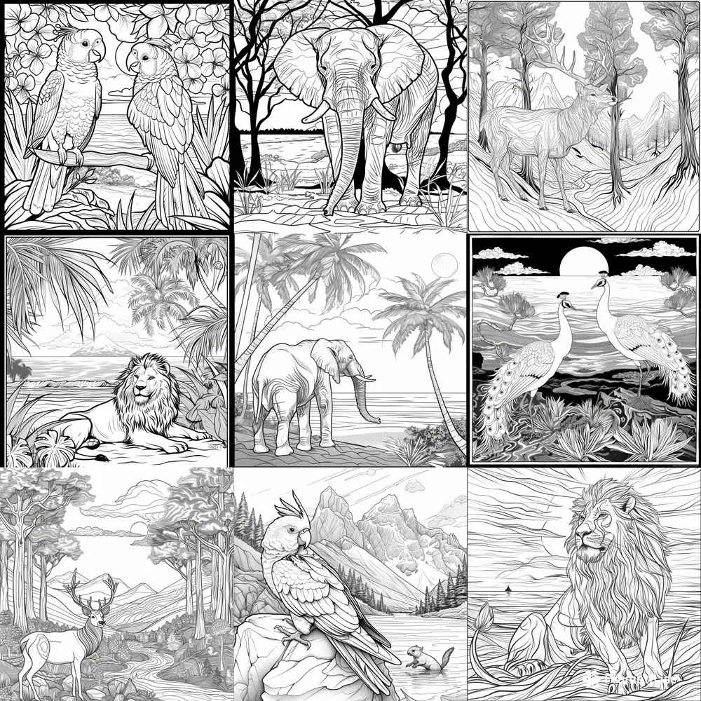 Customizable Themed Coloring Books Midjourney Prompt PromptBase Customizable themed coloring books midjourney prompt promptbase