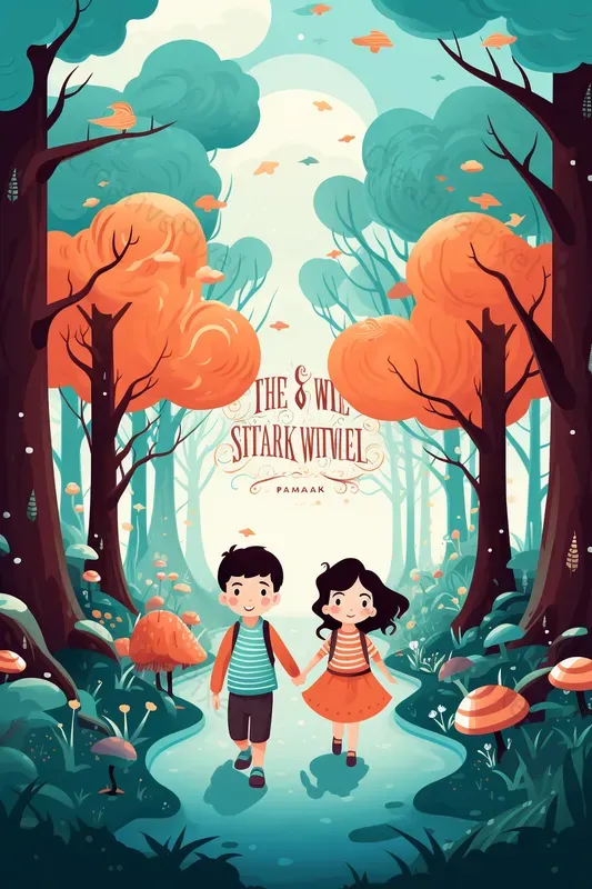 Premium Childrens Book Covers Midjourney Prompt | PromptBase