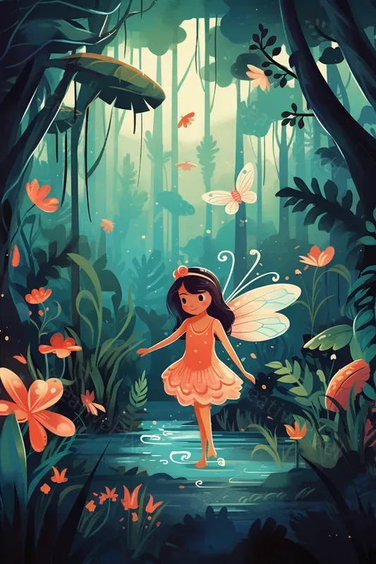 Premium Childrens Book Covers Midjourney Prompt | PromptBase