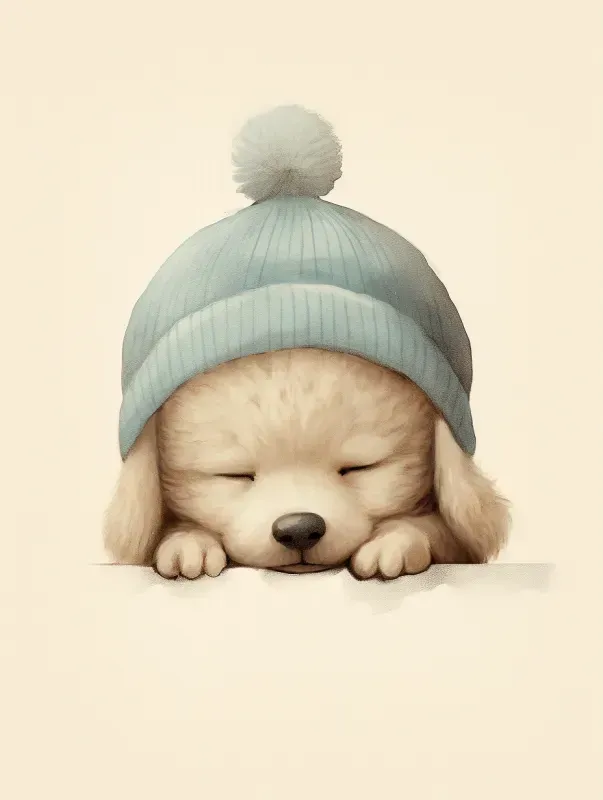 Sleeping Animals Nursery Illustrations Midjourney Prompt | PromptBase
