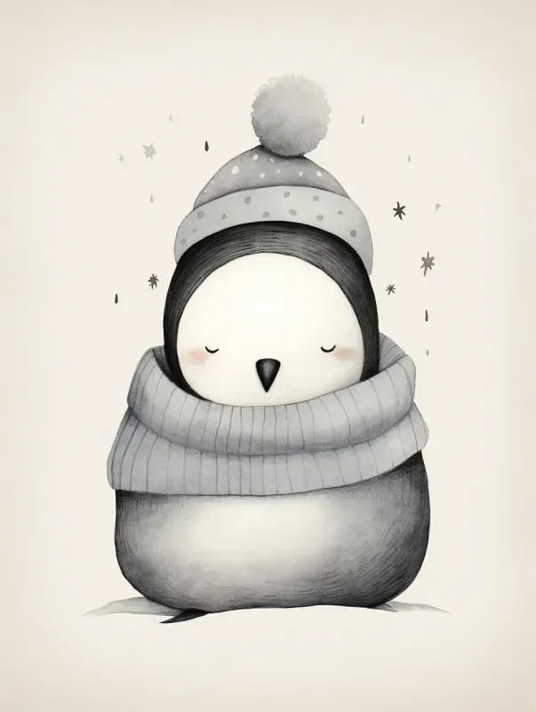 Sleeping Animals Nursery Illustrations Midjourney Prompt | PromptBase