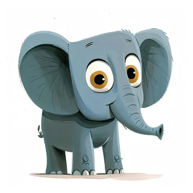 Nursery Childrens Book Animal Vector Art Midjourney Prompt | PromptBase