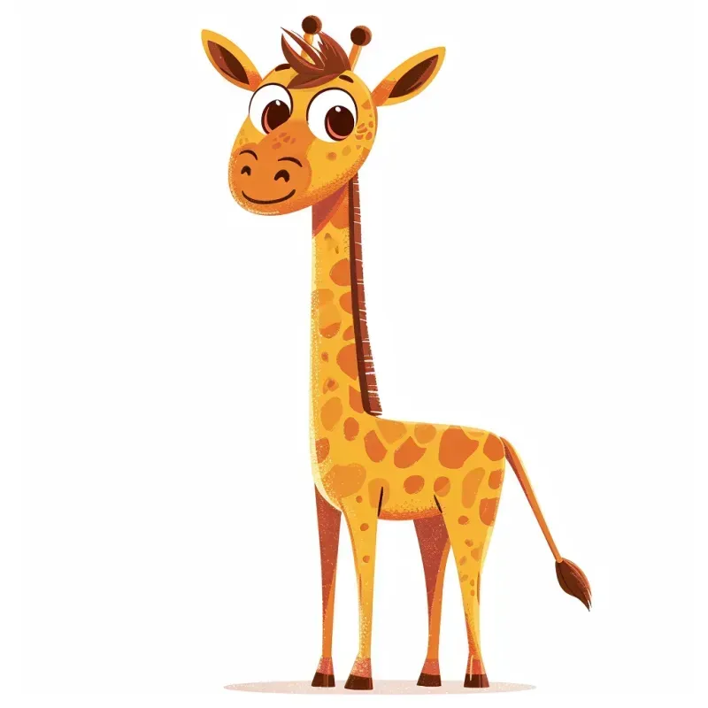 Nursery Childrens Book Animal Vector Art Midjourney Prompt | PromptBase