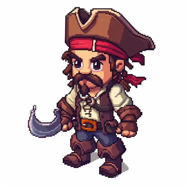 2D Isometric Pixel Art Sprites Midjourney Prompt | PromptBase