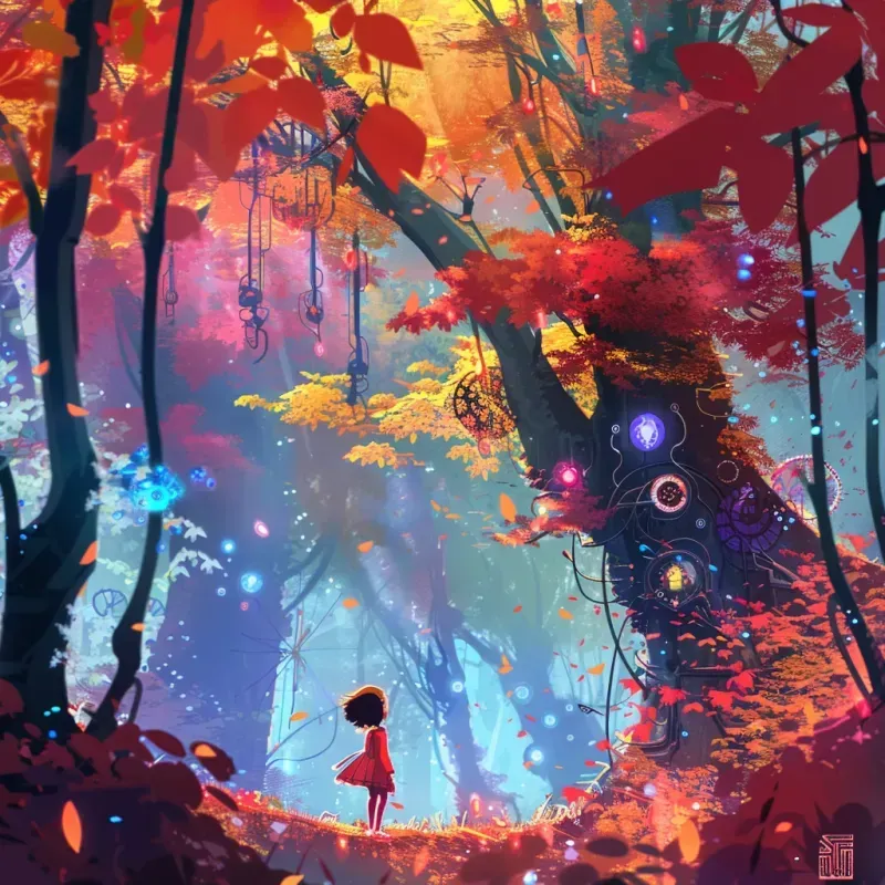 Whimsical Childrens Book Illustrations Midjourney Prompt | PromptBase