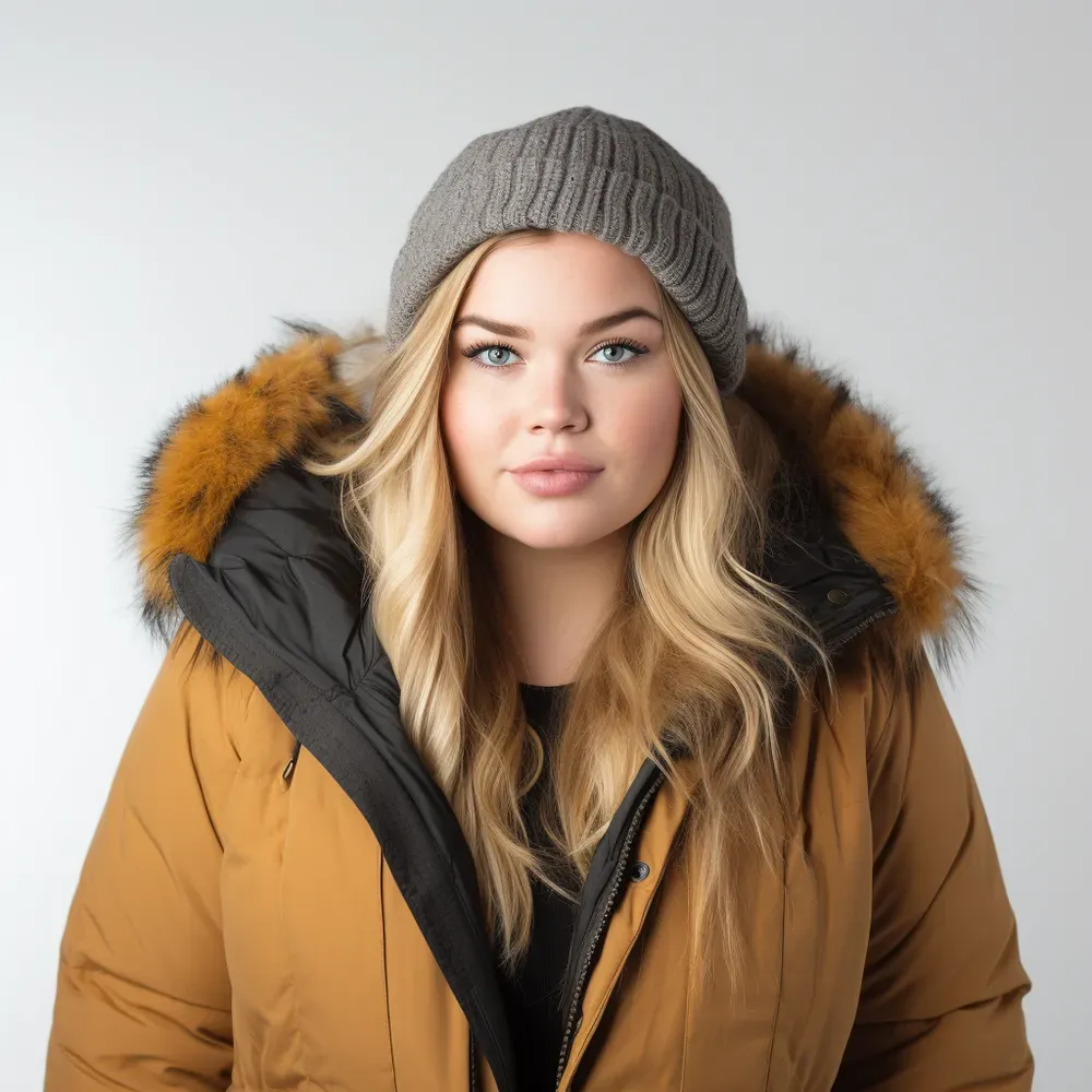 Plus size model portraits midjourney prompt promptbase