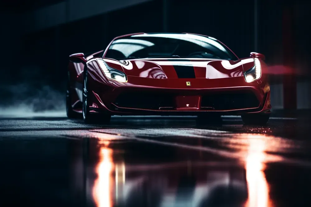 Realistic Cinematic Epic Sports Cars Midjourney Prompt PromptBase