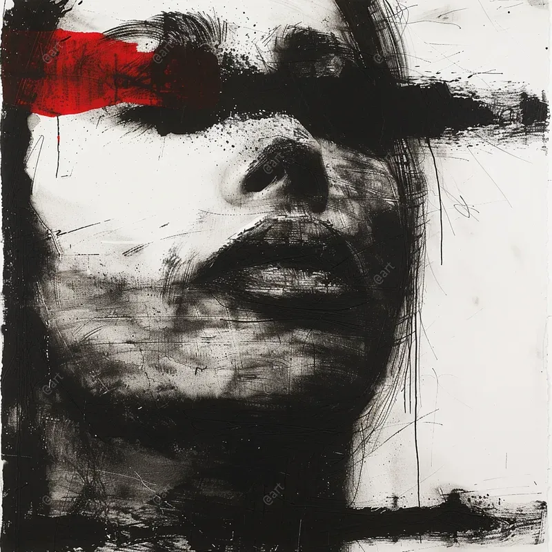 Intense Charcoal Renderings Midjourney Prompt | PromptBase