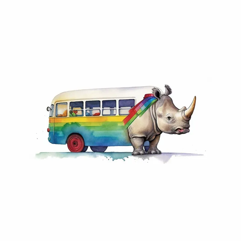 Super Cute Illustrations Of Animals Midjourney Prompt | PromptBase