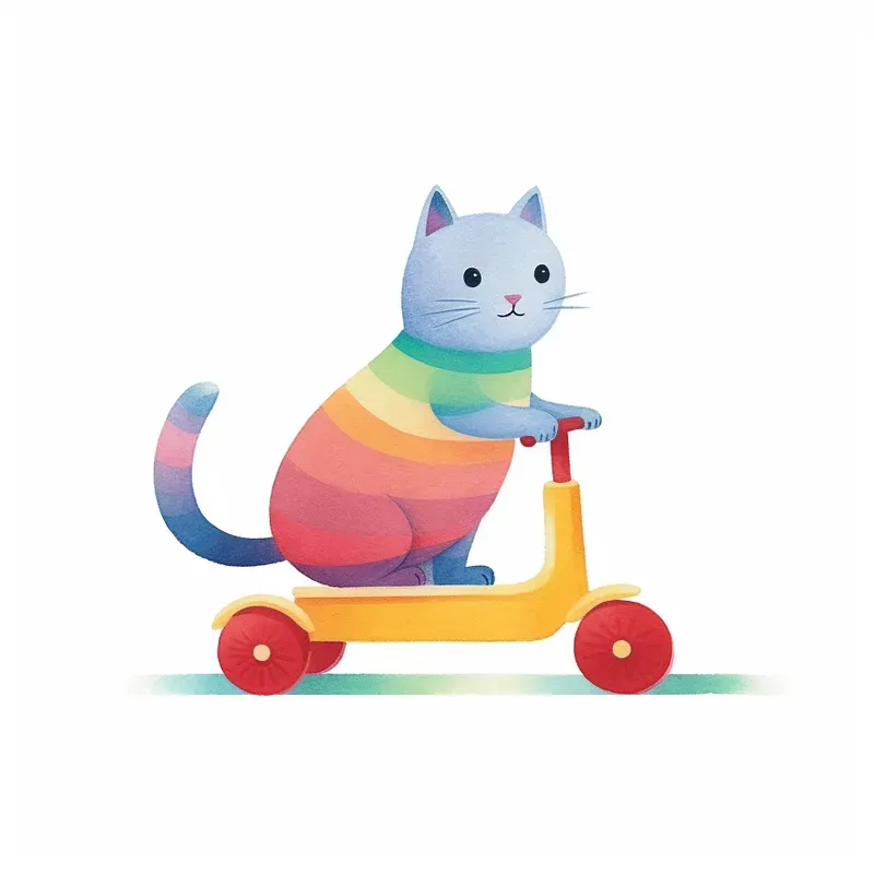 Super Cute Illustrations Of Animals Midjourney Prompt | PromptBase