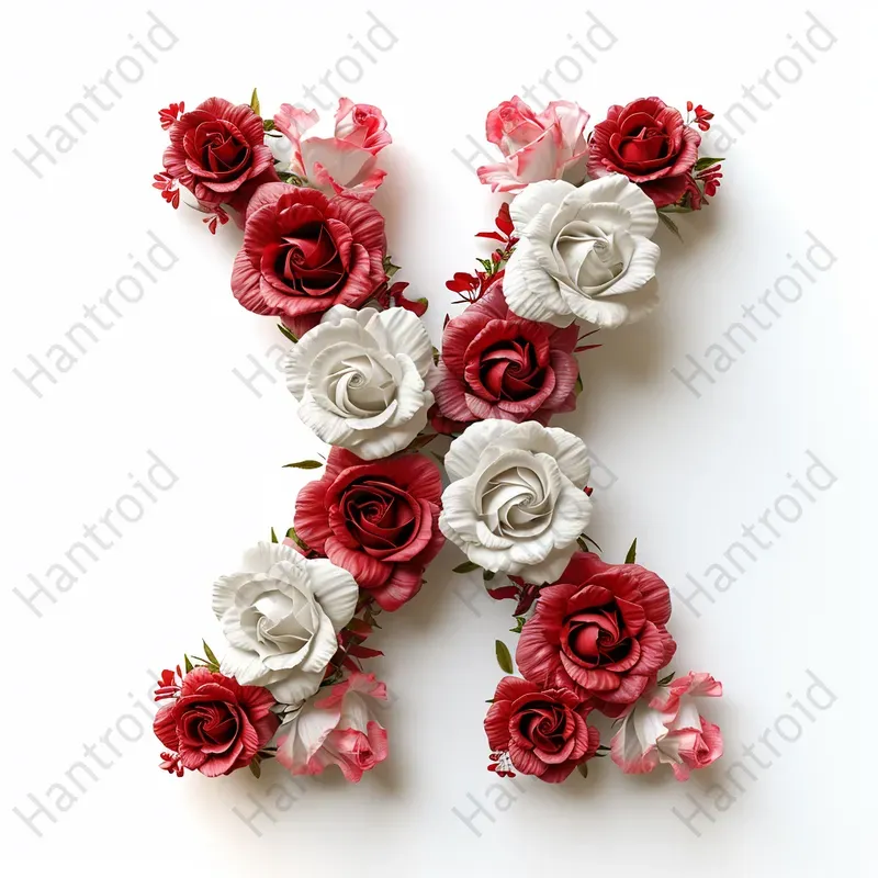 3D Roses Love Letters Midjourney Prompt | PromptBase