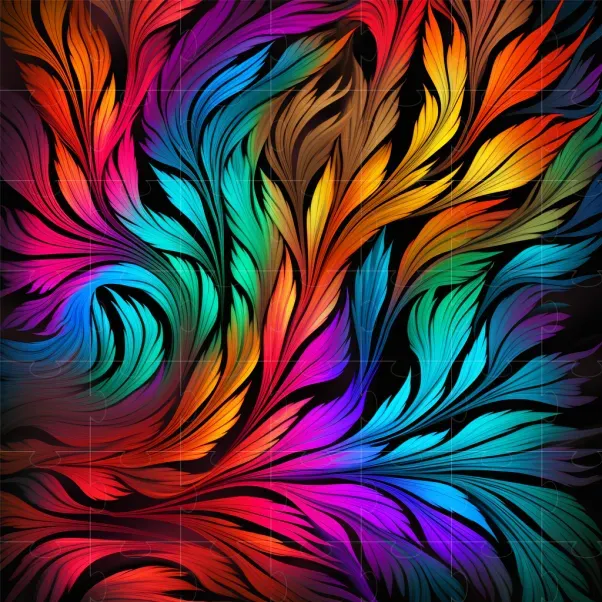 Creative Neon Pop Patterns Midjourney Prompt | PromptBase