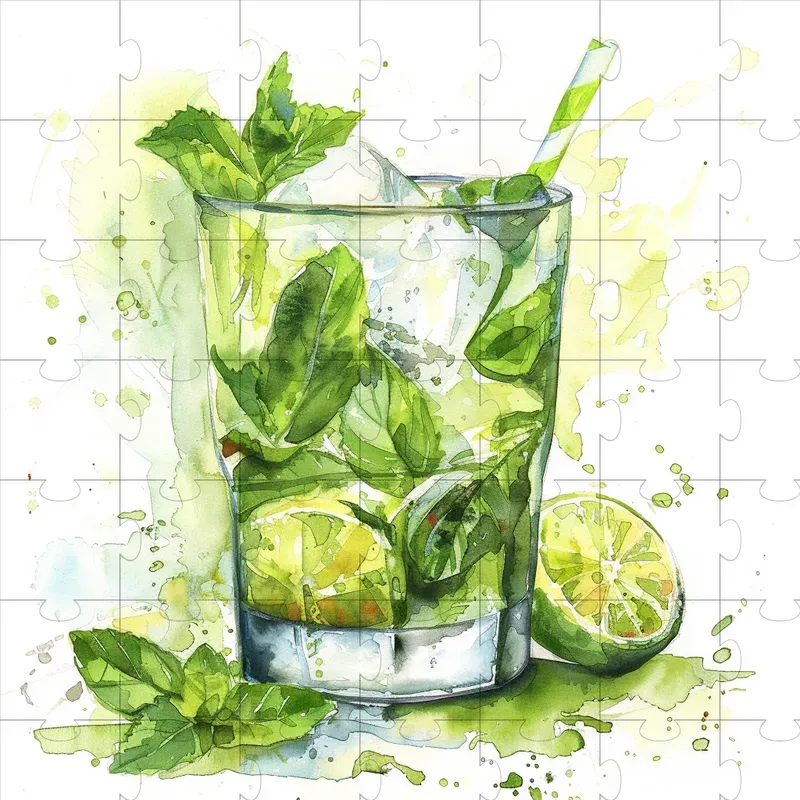 Watercolor Foods And Drinks Midjourney Prompt | PromptBase