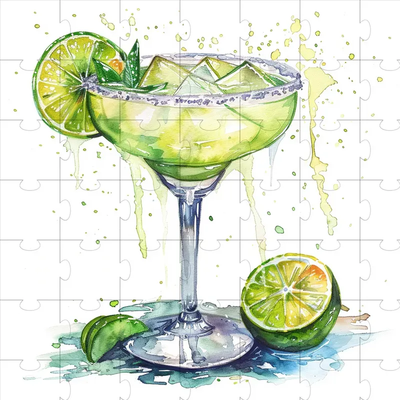 Watercolor Foods And Drinks Midjourney Prompt | PromptBase
