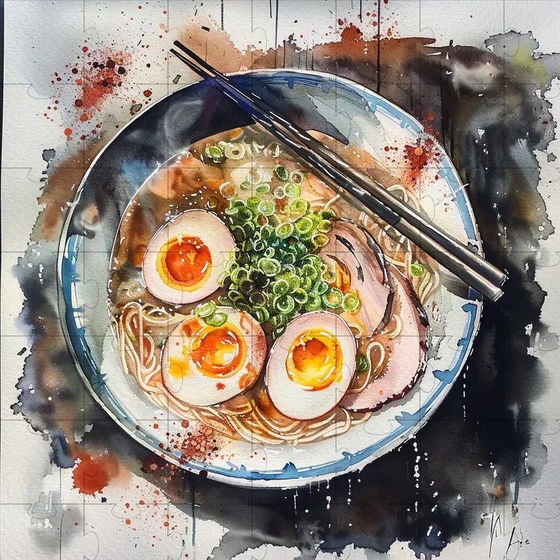 Watercolor Foods And Drinks Midjourney Prompt | PromptBase