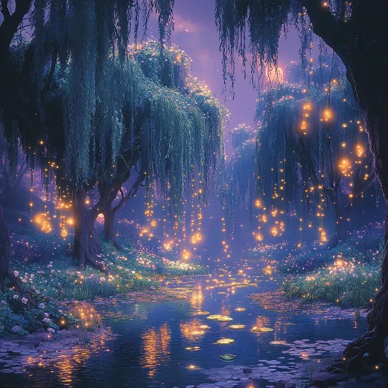 The Magic Forest Fabulous Creatures Midjourney Prompt | PromptBase