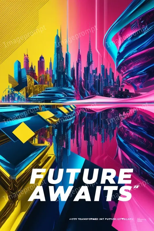 Vibrant Dynamic Poster Designs Leonardo Ai Prompt | PromptBase