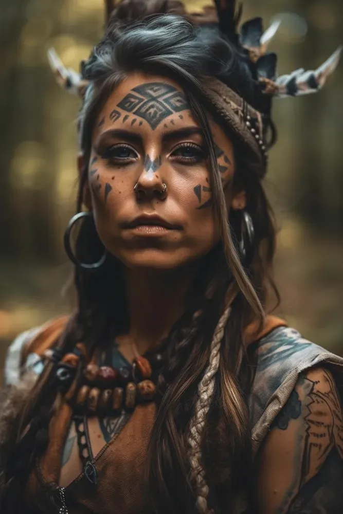 Detailed Cherokee Warrior Portraits Midjourney Prompt PromptBase detailed-cherokee-warrior-portraits-midjourney-prompt-promptbase