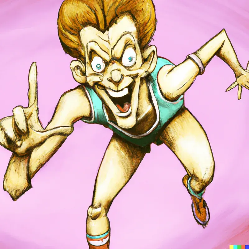 Sports Cartoon Characters DALL·E Prompt PromptBase